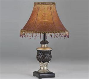 歐式高檔臺燈 高端歐式臺燈 玻璃燈座  TB009-06