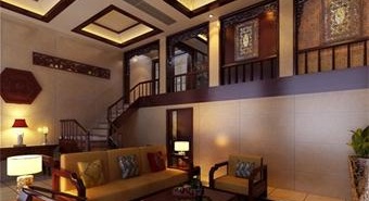 復式樓客廳吊燈