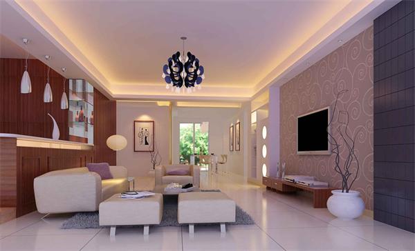 創(chuàng)意個性別墅客廳吊燈設計案例