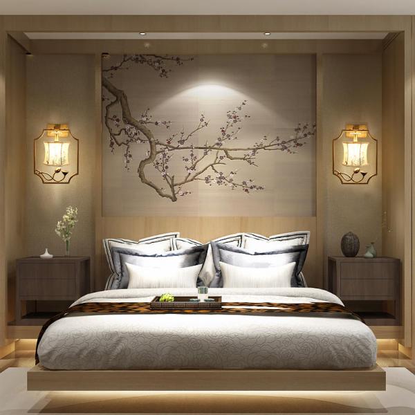 現代中式別墅壁燈價格  新中式燈飾廠家直供