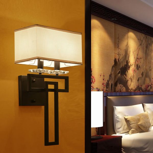 1053A新中式壁燈 酒店客房過(guò)道燈 燈具廠家直供價(jià)格