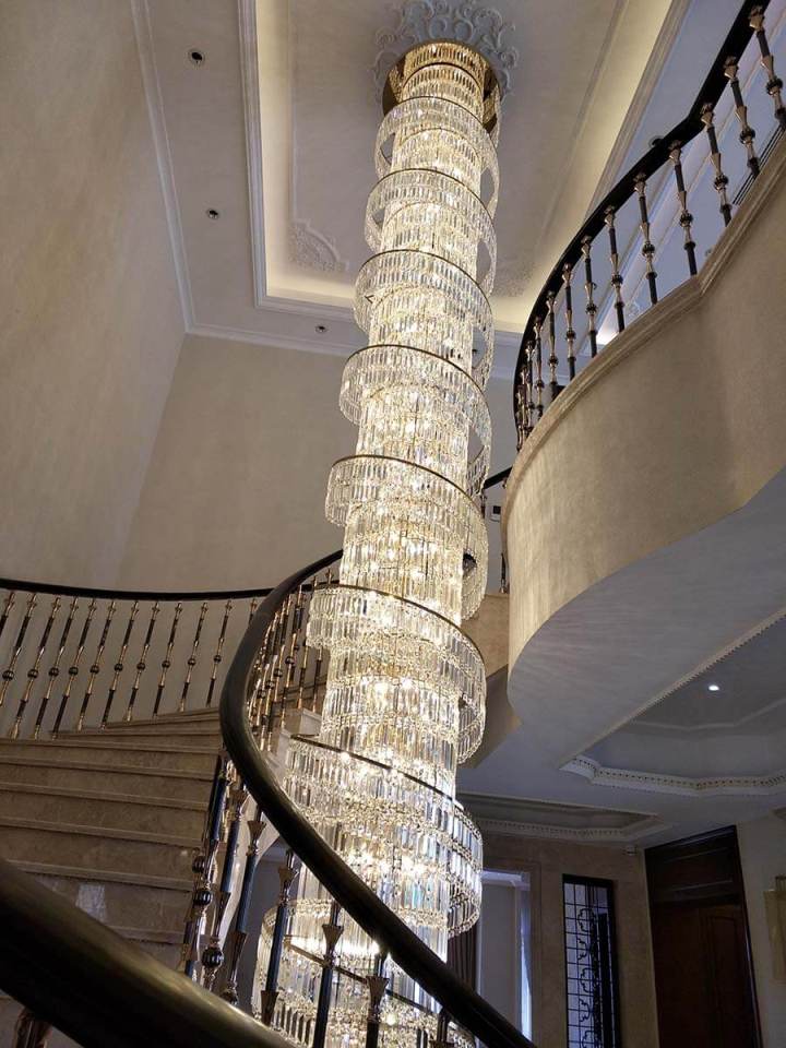 常州某高端別墅室內照明設計案例展示