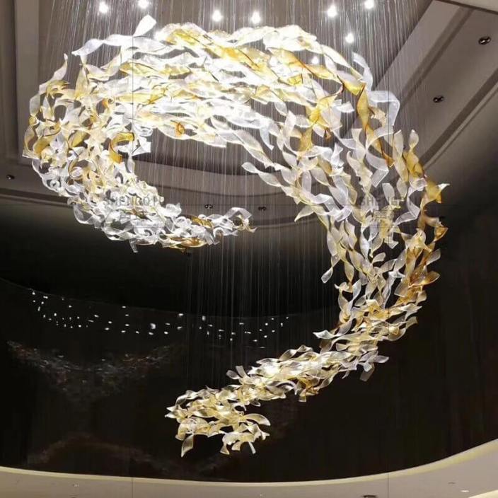 酒店大堂燈光設(shè)計(jì)_燈具定制，一站式服務(wù)