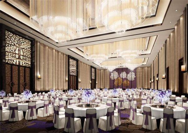 酒店宴會廳燈具燈光設計方案  廠家定制發貨