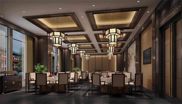 中式風格酒店餐廳大型羊皮紙燈具木質材料定制廠家價格
